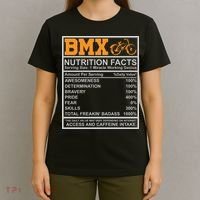 BMX Nutrition Facts Gift Cycling T-Shirt thumb 4