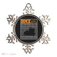 BMX Nutrition Facts Gift Cycling Ornament thumb 0