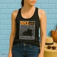 BMX Nutrition Facts Gift Cycling Women's Tank Top thumb 2