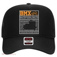BMX Nutrition Facts Gift Cycling Hat thumb 0