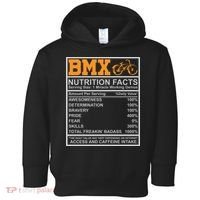 BMX Nutrition Facts Gift Cycling Toddler Hoodie thumb 0