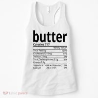 Butter Nutritional Facts Thanksgiving Matching Family Costume Women's Tank Top thumb 0