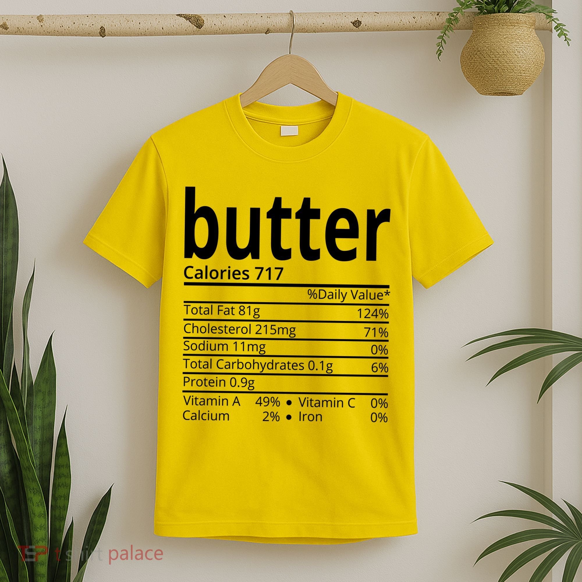 Butter Nutritional Facts Thanksgiving Matching Family Costume T-Shirt