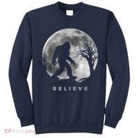 Bigfoot Night Full Moon I Believe Sasquatch Sweatshirt thumb 0