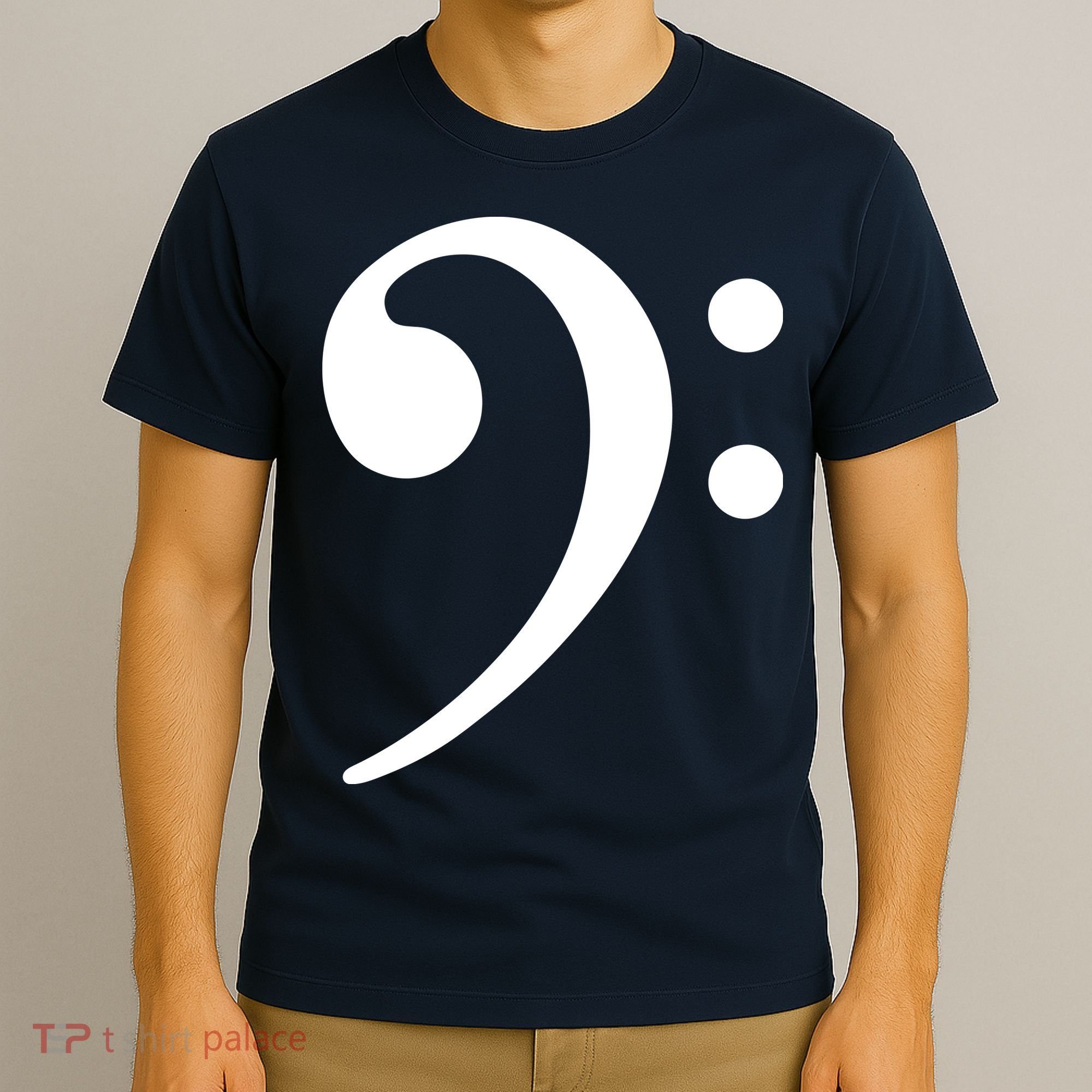 Bass Note F Key Bass Player Music Bass Clef T-Shirt