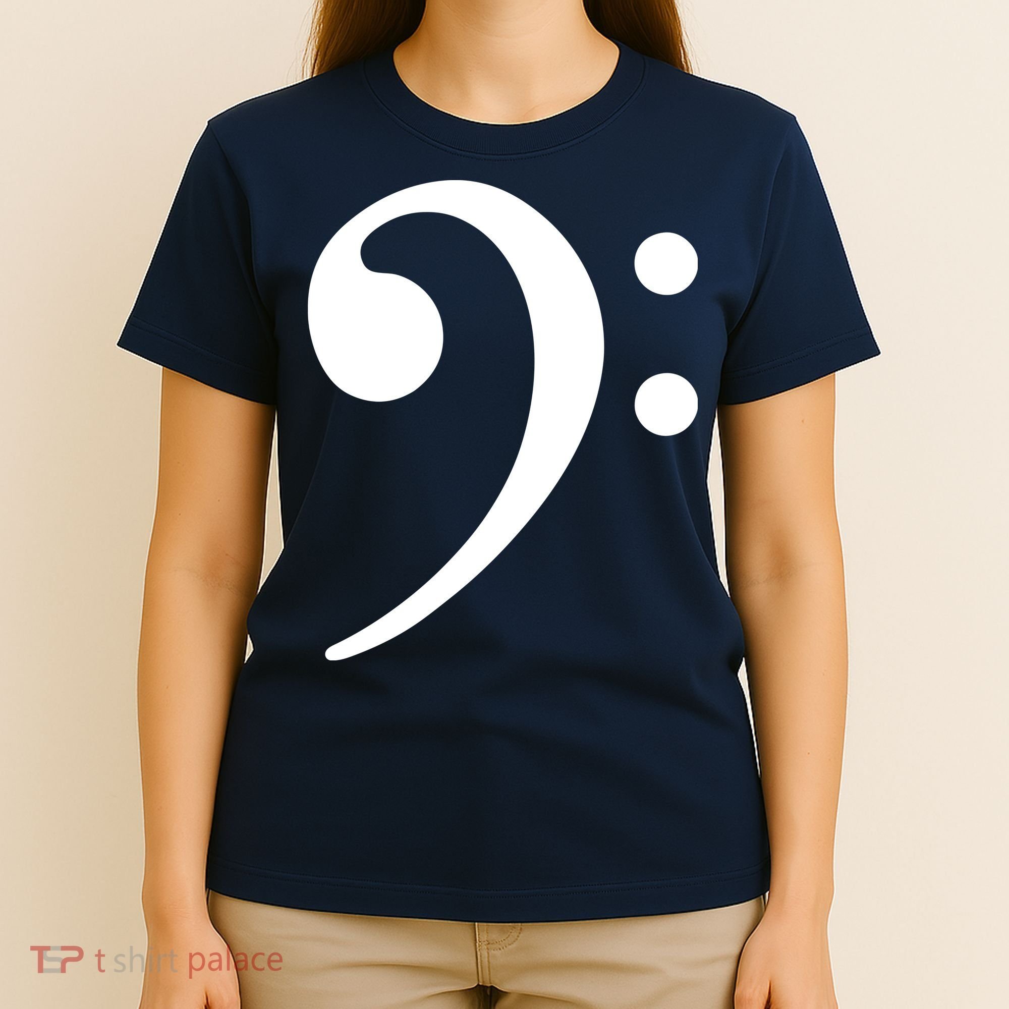 Bass Note F Key Bass Player Music Bass Clef T-Shirt