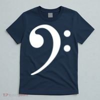 Bass Note F Key Bass Player Music Bass Clef T-Shirt thumb 5