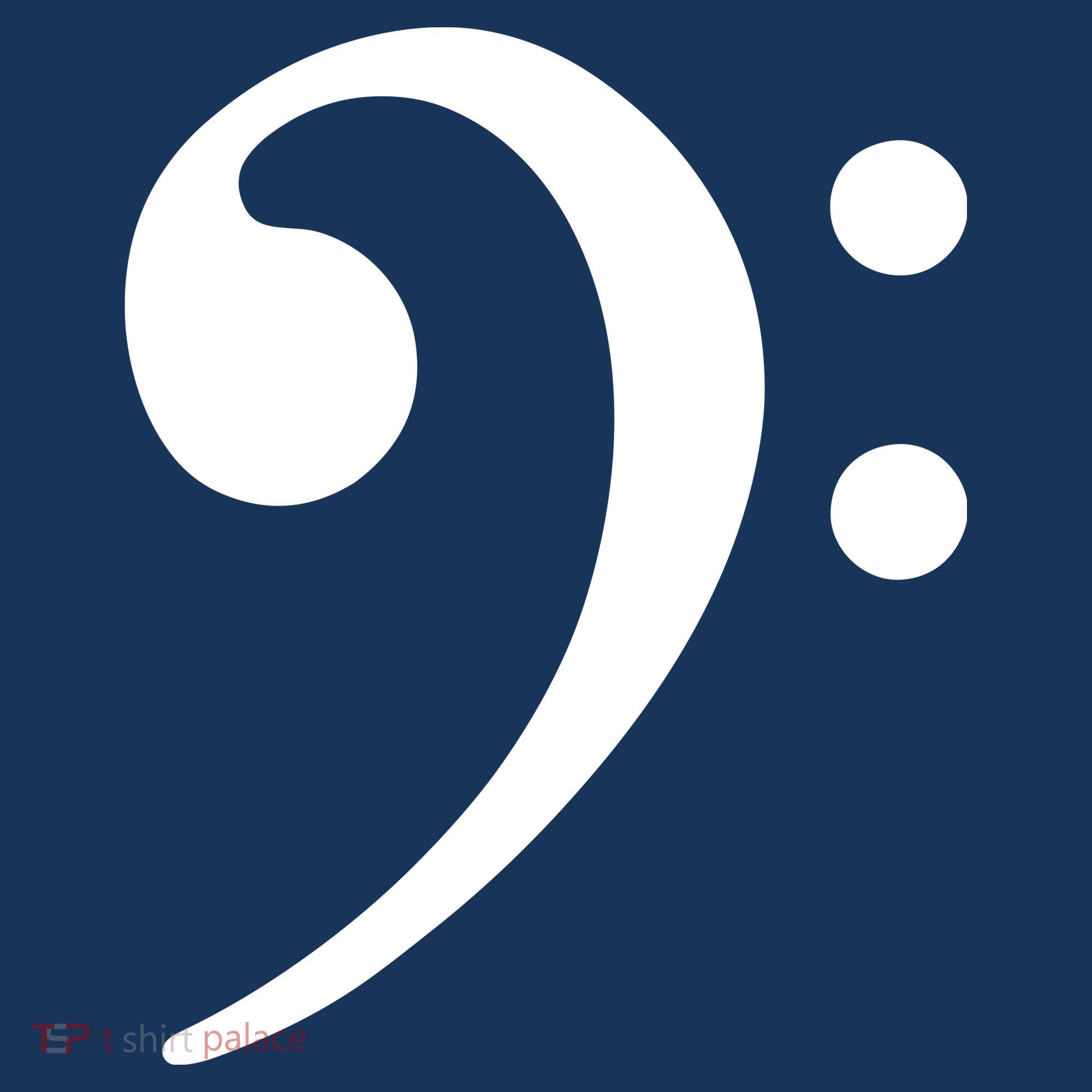 Bass Note F Key Bass Player Music Bass Clef T-Shirt