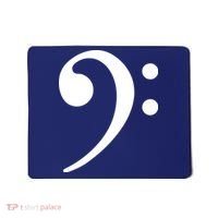 Bass Note F Key Bass Player Music Bass Clef Mousepad thumb 0
