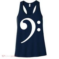 Bass Note F Key Bass Player Music Bass Clef Women's Tank Top thumb 0
