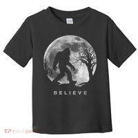 Bigfoot Night Full Moon I Believe Sasquatch Toddler T-Shirt thumb 0