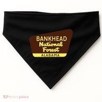 Bankhead National Forest T Alabama USA-Made Doggie Bandana thumb 0