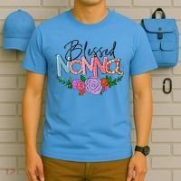 Blessed Nonna Graphic First Time Grandma Shirt Plus Size Shirts For Girl Mom Son T-Shirt thumb 5