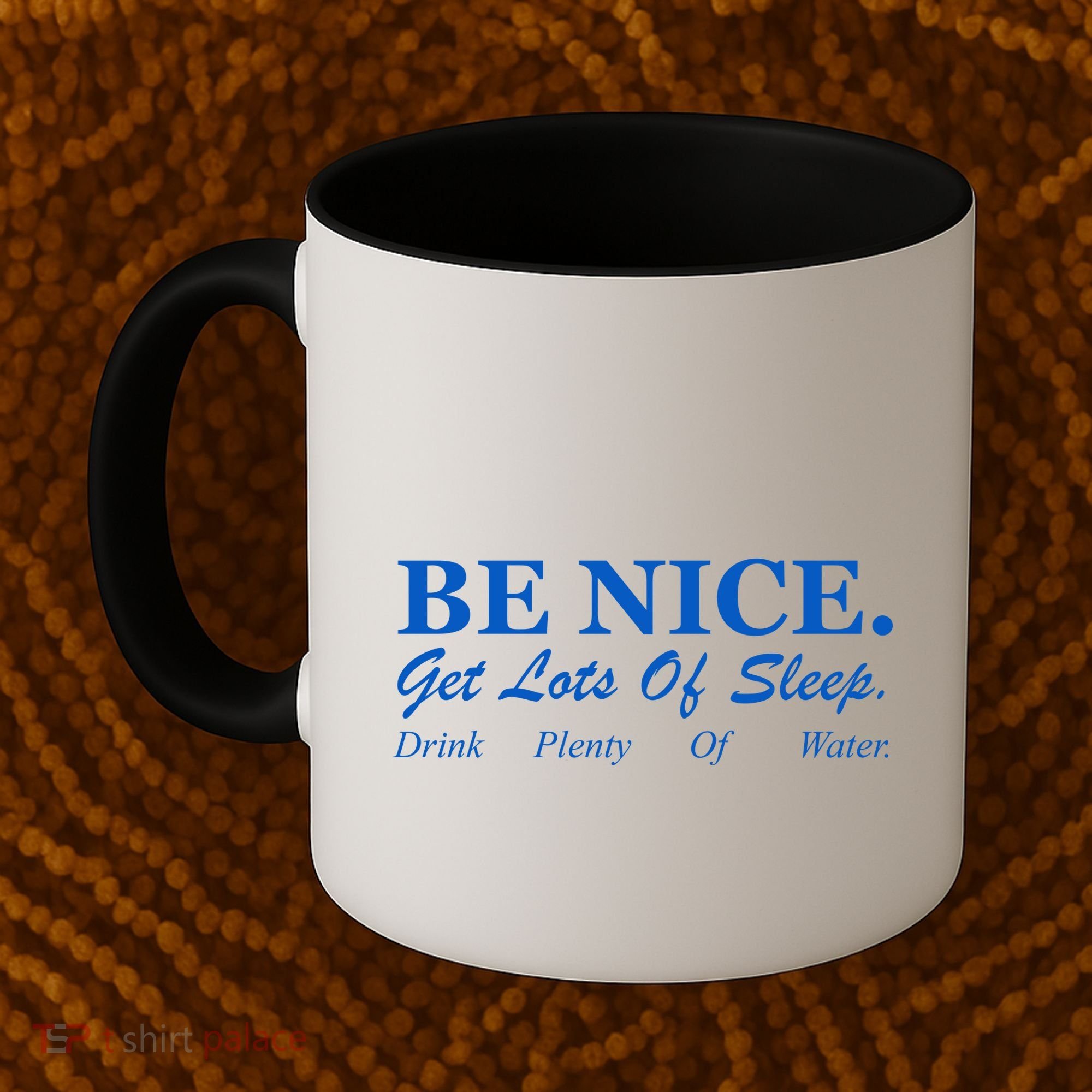 Be Nice Get Lots Of Sleep Drink Plenty Of Water Coffee Mug