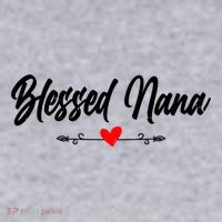 Blessed Nana Grandparents Day Funny Gift Women's Sweatshirt thumb 2