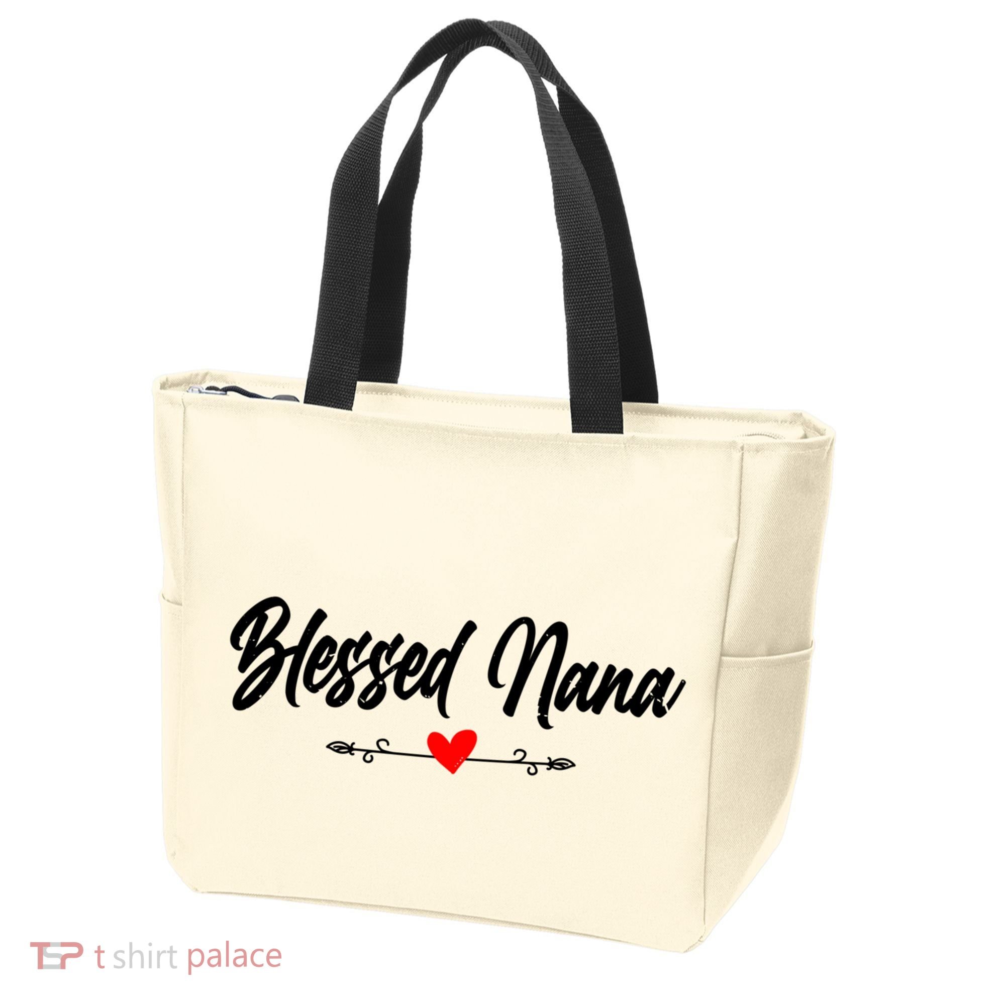 Blessed Nana Grandparents Day Funny Gift Tote Bag