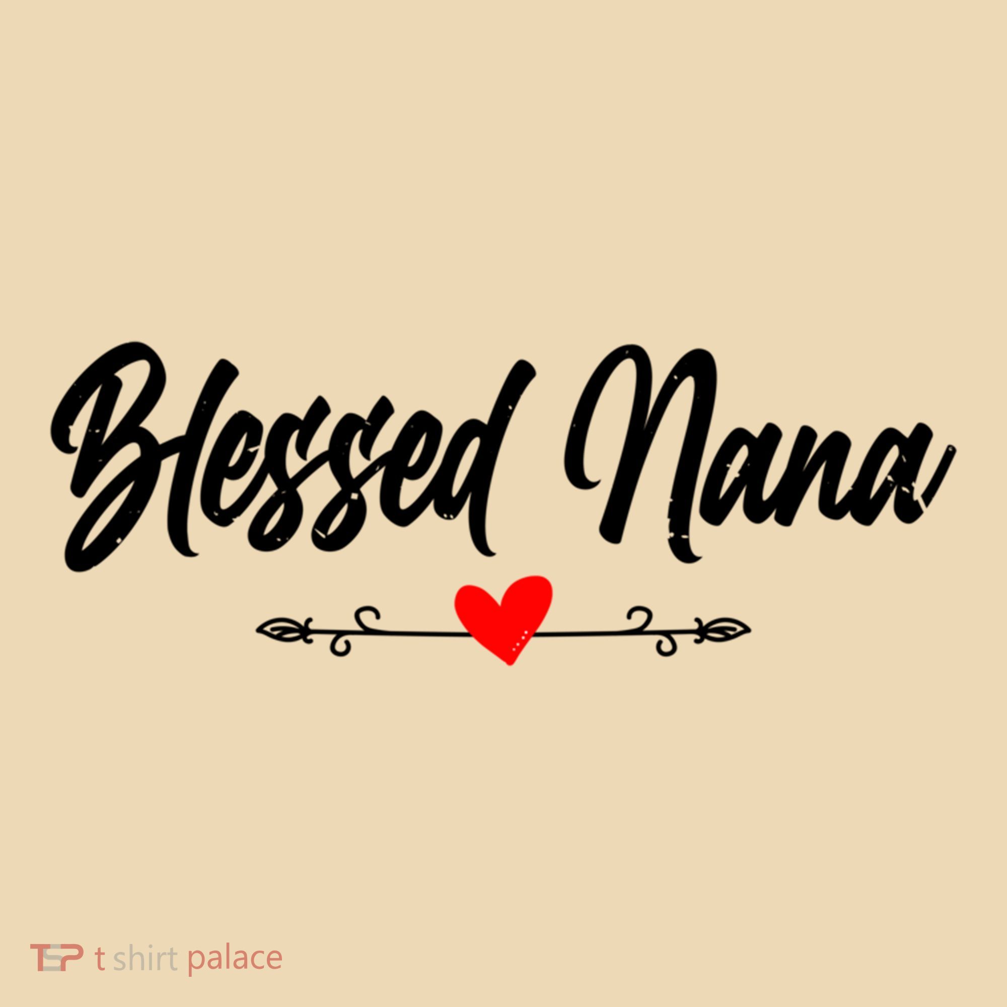 Blessed Nana Grandparents Day Funny Gift Tote Bag