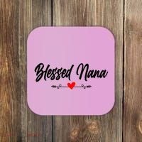 Blessed Nana Grandparents Day Funny Gift Coaster thumb 0