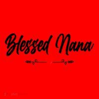Blessed Nana Grandparents Day Funny Gift Santa Hat thumb 1
