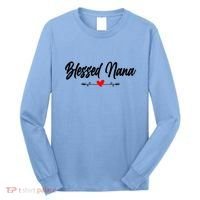 Blessed Nana Grandparents Day Funny Gift Long Sleeve Shirt thumb 0
