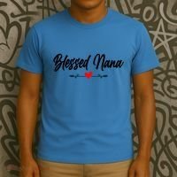 Blessed Nana Grandparents Day Funny Gift T-Shirt thumb 3