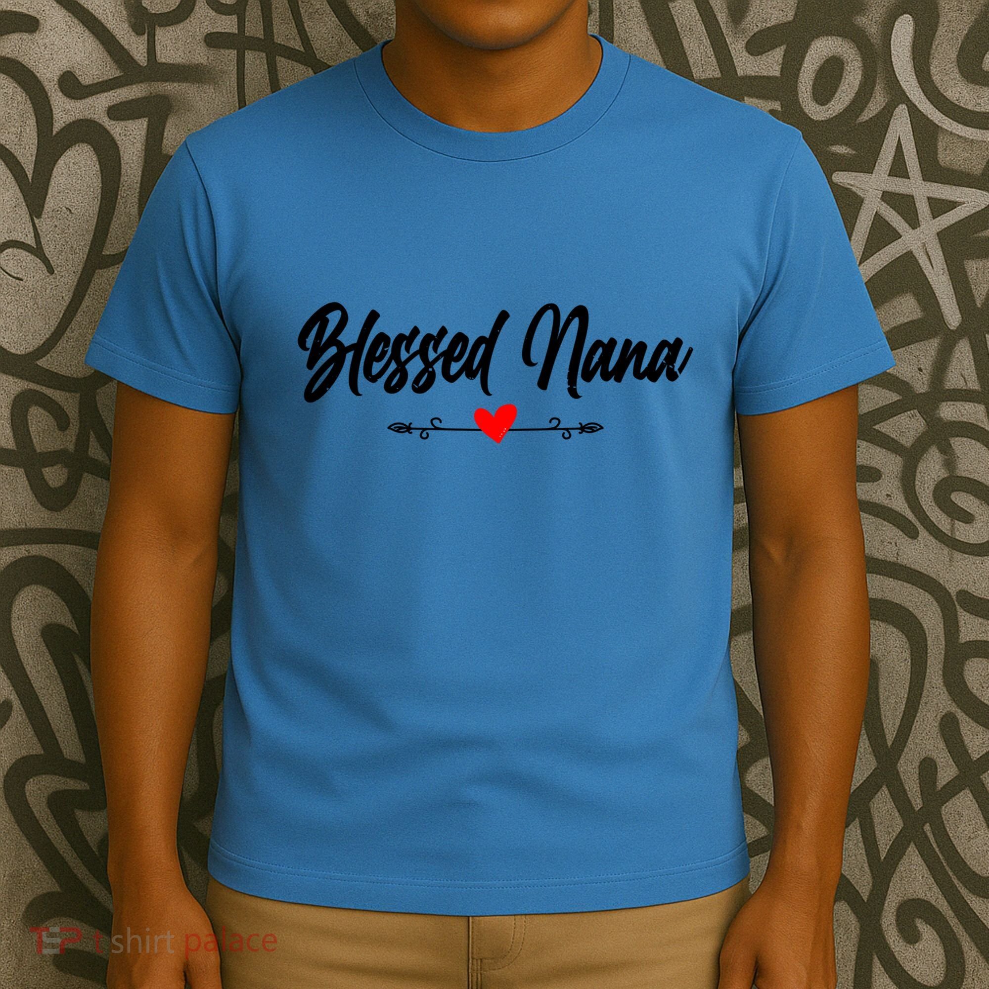 Blessed Nana Grandparents Day Funny Gift T-Shirt