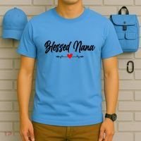 Blessed Nana Grandparents Day Funny Gift T-Shirt thumb 5
