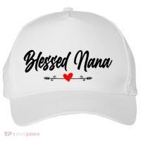 Blessed Nana Grandparents Day Funny Gift Five-Panel Snapback Cap thumb 0