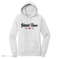 Blessed Nana Grandparents Day Funny Gift Women's Hoodie thumb 0