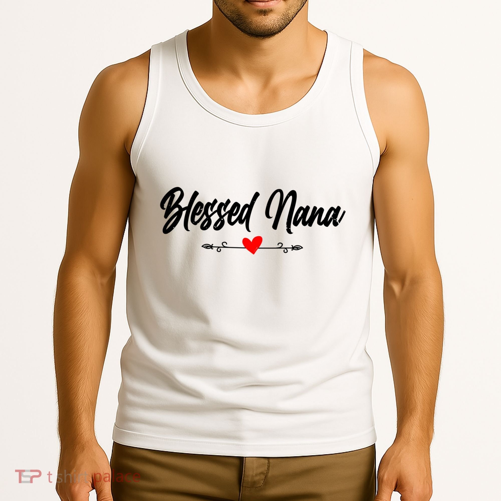 Blessed Nana Grandparents Day Funny Gift Tank Top