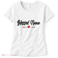 Blessed Nana Grandparents Day Funny Gift Women's T-Shirt thumb 0