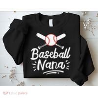 Baseball Nana Grandma Grandmother Sweatshirt thumb 2