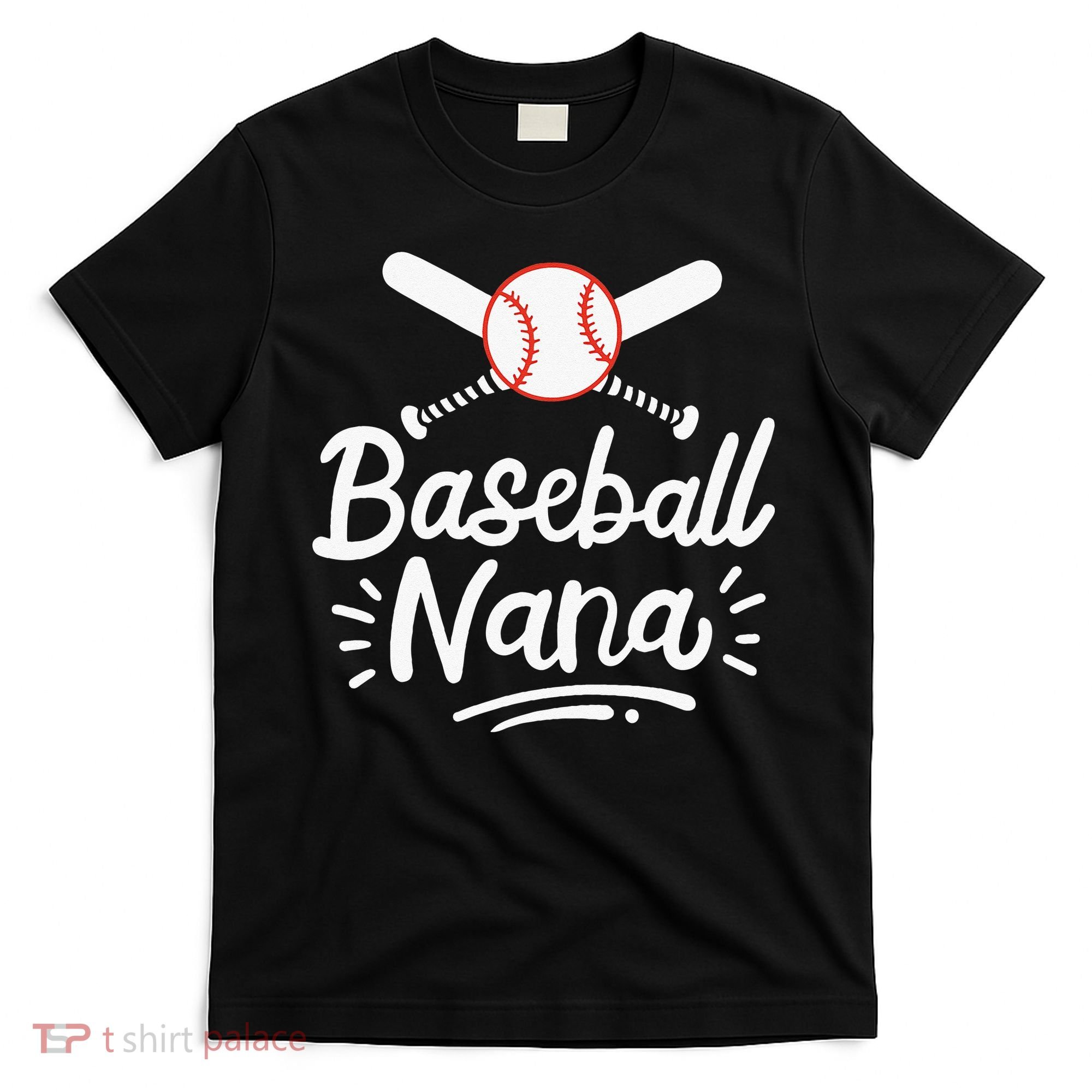 Baseball Nana Grandma Grandmother T-Shirt
