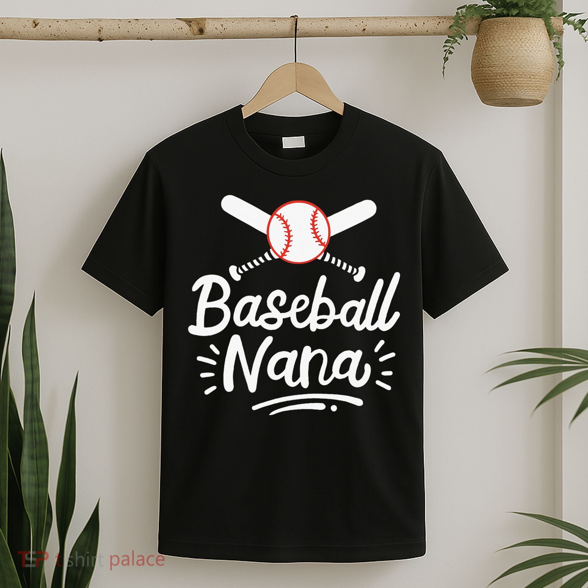 Baseball Nana Grandma Grandmother T-Shirt