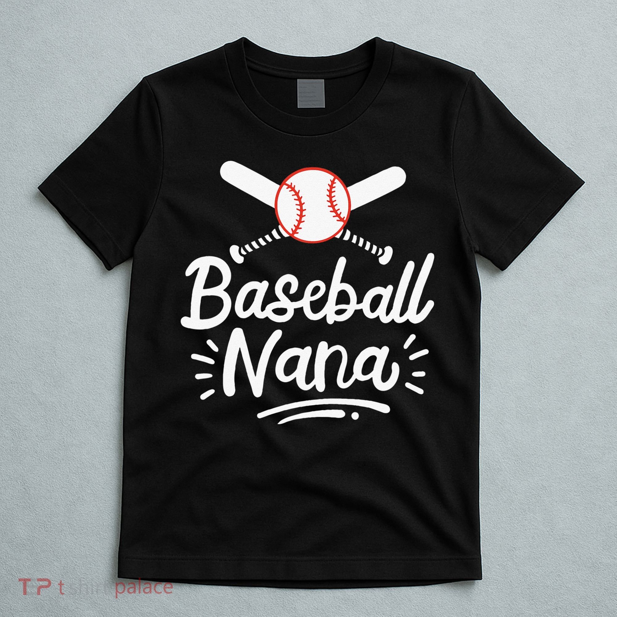 Baseball Nana Grandma Grandmother T-Shirt