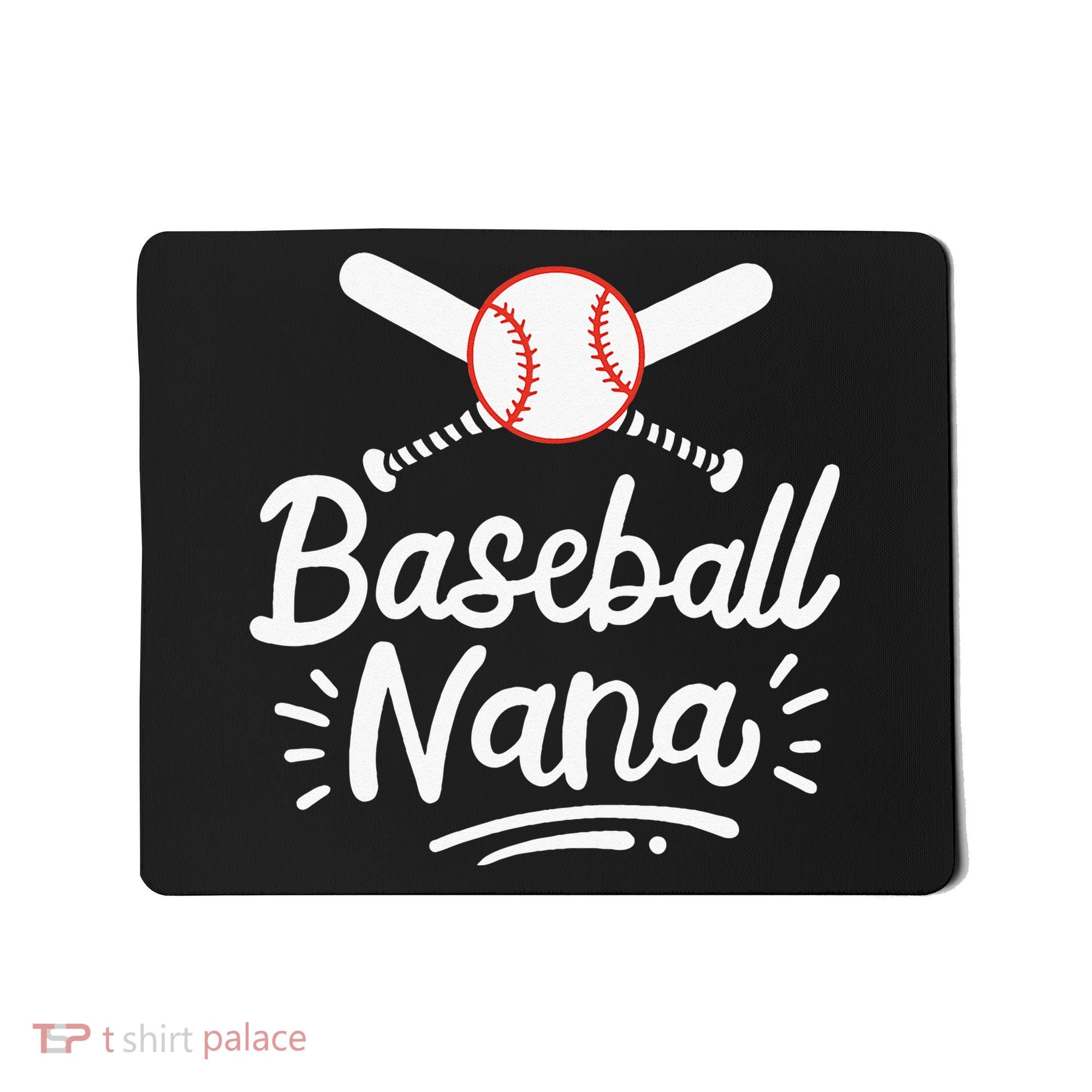 Baseball Nana Grandma Grandmother Mousepad