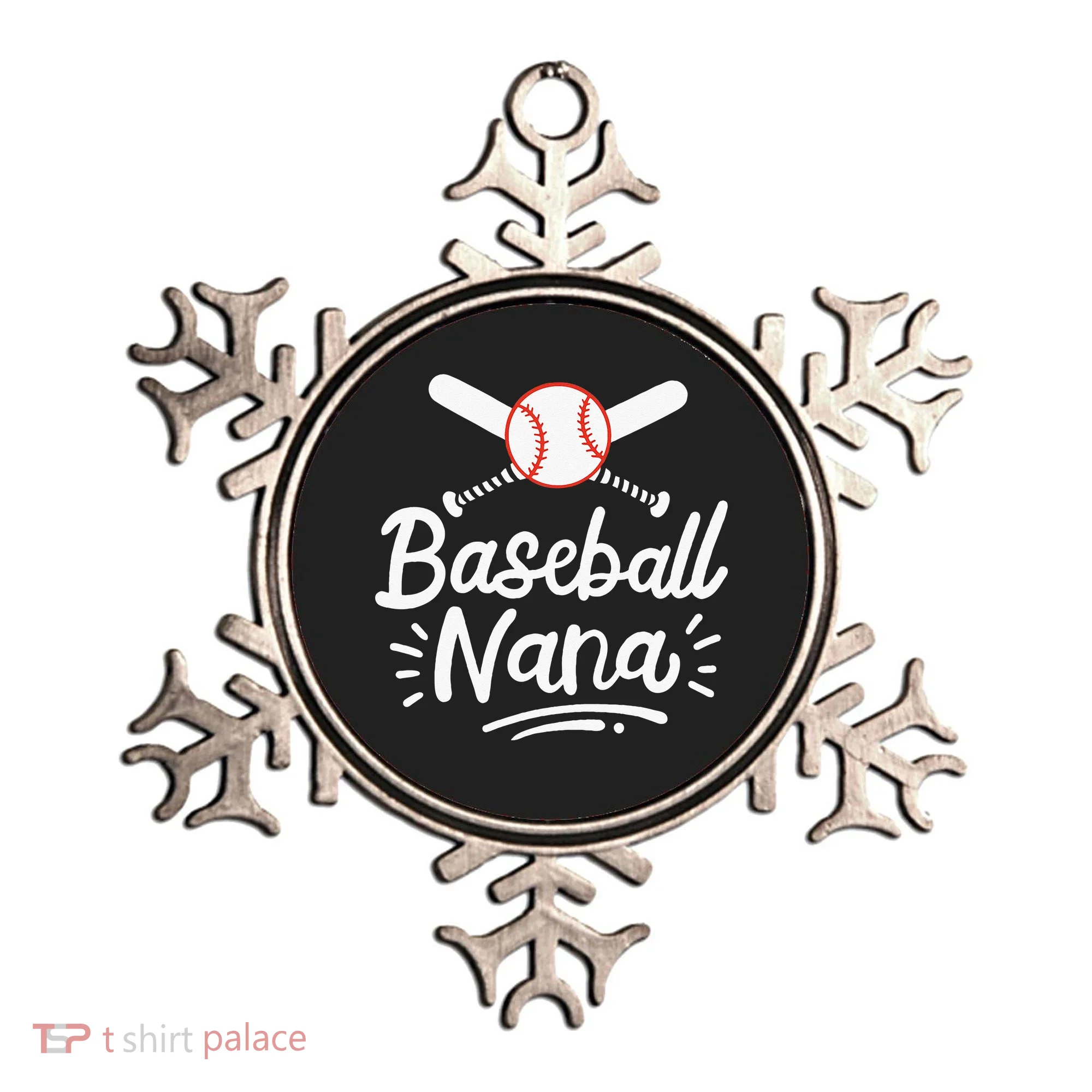 Baseball Nana Grandma Grandmother Ornament