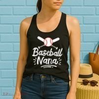 Baseball Nana Grandma Grandmother Women's Tank Top thumb 2