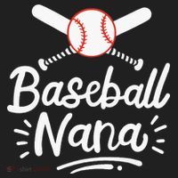Baseball Nana Grandma Grandmother Golf Towel thumb 3