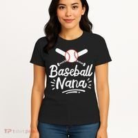 Baseball Nana Grandma Grandmother Women's T-Shirt thumb 4