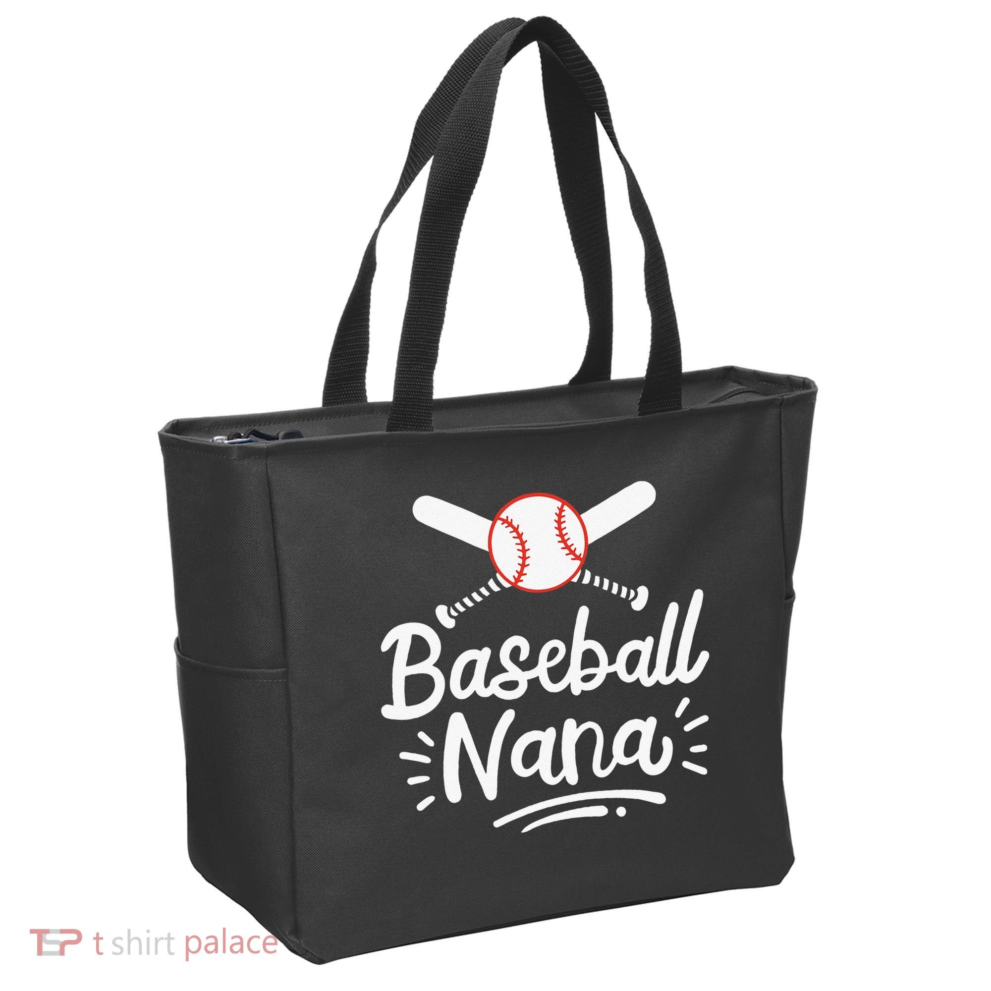 Baseball Nana Grandma Grandmother Tote Bag