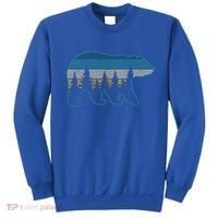 Bear Nature Grizzly Brown Black Bear Hiking Hunting Gift Sweatshirt thumb 0