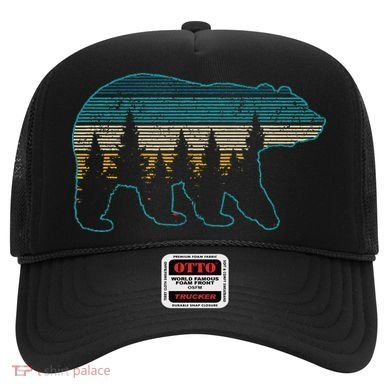 Bear Nature Grizzly Brown Black Bear Hiking Hat