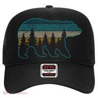 Bear Nature Grizzly Brown Black Bear Hiking Hat thumb 0