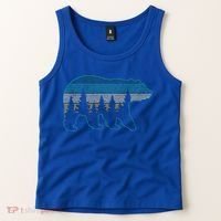 Bear Nature Grizzly Brown Black Bear Hiking Tank Top thumb 2