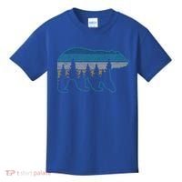 Bear Nature Grizzly Brown Black Bear Hiking Kids T-Shirt thumb 0
