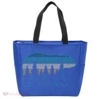 Bear Nature Grizzly Brown Black Bear Hiking Tote Bag thumb 0