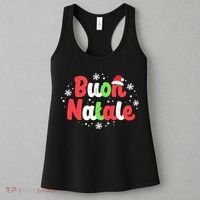 Buon Natale Italy Pride Xmas Holiday Italian Christmas Women's Tank Top thumb 3