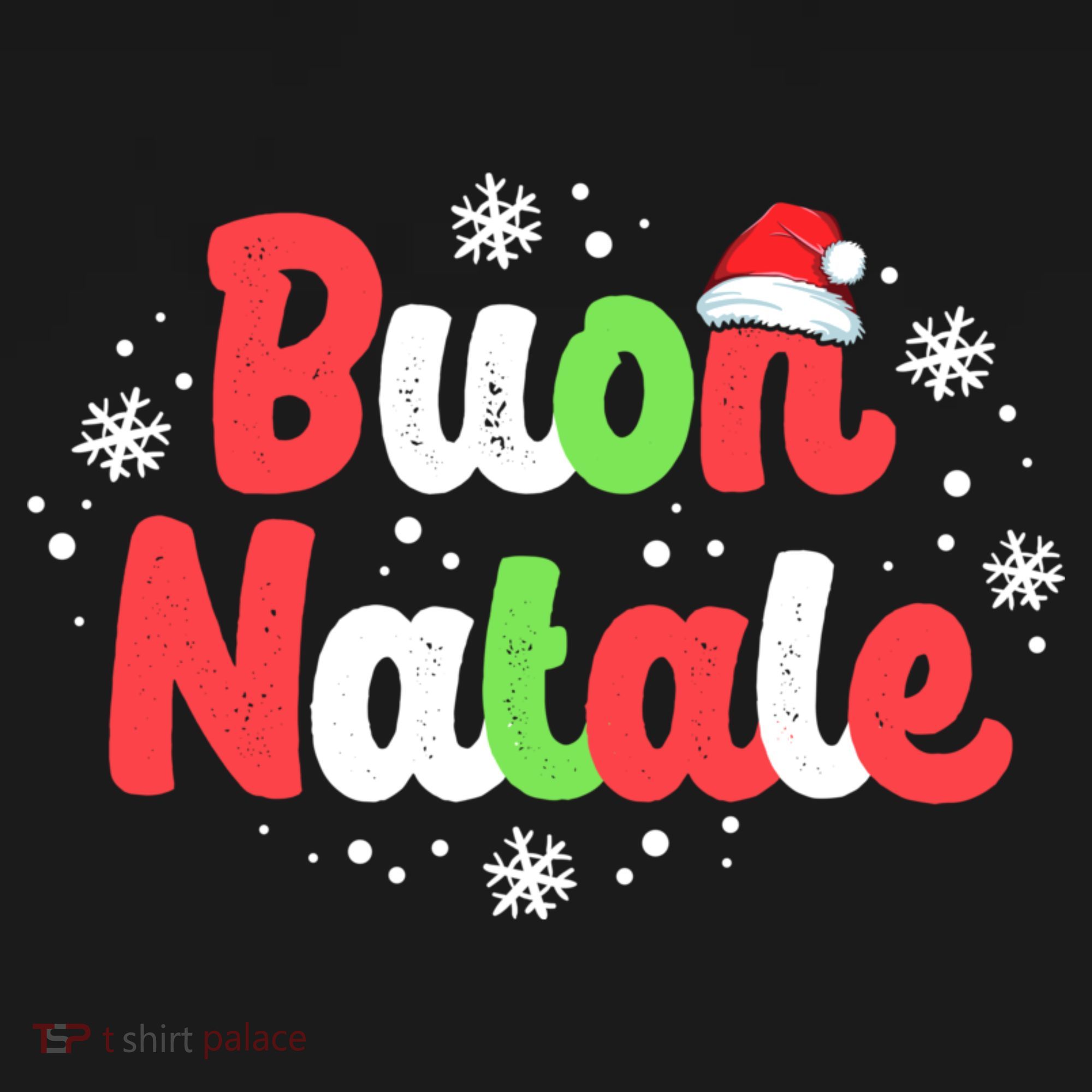 Buon Natale Italy Pride Xmas Holiday Italian Christmas Women's Tank Top