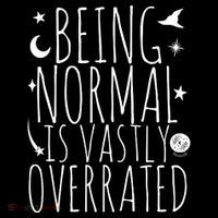 Being Normal Is Vastly Overrated Witch Bucket Hat thumb 4